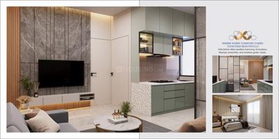 Bedroom Image of 693 Sq.ft 1 BHK Apartment / Flat for sale in Sarvasva by Signature, Vaishno Devi Circle Ahmedabad for Rs. 3651000