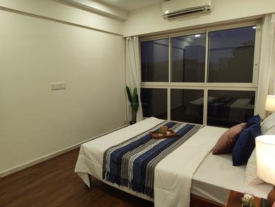 Bedroom Image of 546 Sq.ft 1 BHK Apartment / Flat for sale in Godrej The Trees, Vikhroli East Mumbai for Rs. 19900000
