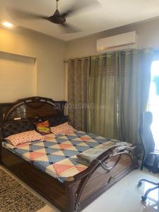Bedroom Image of 1850 Sq.ft 3 BHK Apartment / Flat for rent in Proviso Sai Proviso Aashlesha, Kopar Khairane Navi Mumbai for Rs. 85000