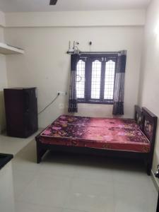 Bedroom Image of 250 Sq.ft 1 RK Builder Floor for rent in Hitech City Hyderabad for Rs. 16000