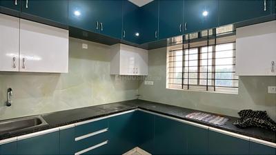 Kitchen Image of 1500 Sq.ft 3 BHK Apartment / Flat for rent in Thanisandra Bengaluru for Rs. 36000