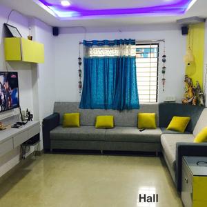 Hall Image of 800 Sq.ft 1 BHK Apartment / Flat for rent in Sahil Elite, Scheme No 140 Indore for Rs. 16000