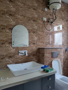 Bedroom Three Image of 1400 Sq.ft 2.5 BHK Builder Floor for rent in Sector 51 Gurgaon for Rs. 40000