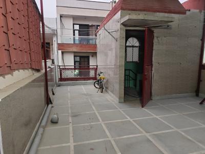 Terrace Image of 800 Sq.ft 1 RK Independent House for rent in Paschim Vihar New Delhi for Rs. 18500