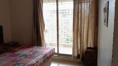 Bedroom Image of 680 Sq.ft 1 BHK Apartment / Flat for rent in Devesh Osho Purshottam, Kamothe Navi Mumbai for Rs. 25000