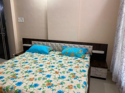 Bedroom Image of 750 Sq.ft 1 BHK Apartment / Flat for rent in Sai Shakti Apartment Phase 1, Chala Vapi for Rs. 10000