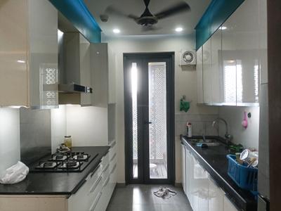Kitchen Image of 843 Sq.ft 2 BHK Apartment / Flat for rent in The Promenade The Address, Ghatkopar West Mumbai for Rs. 80000
