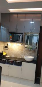Kitchen Image of 850 Sq.ft 2 BHK Apartment / Flat for sale in Shubh Skypoint, Mundhwa Pune for Rs. 9000000