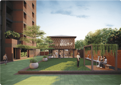 Image of 1980 Sq.ft 3 BHK Apartment / Flat for sale in Sargasan, Gandhinagar for Rs. 7920000