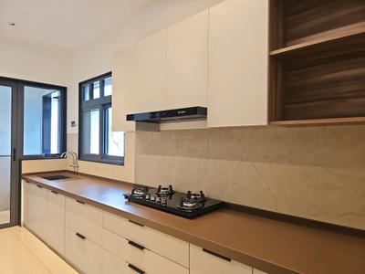 Kitchen Image of 1243 Sq.ft 3 BHK Apartment / Flat for sale in Mantra Mesmer, Mundhwa Pune for Rs. 13000000
