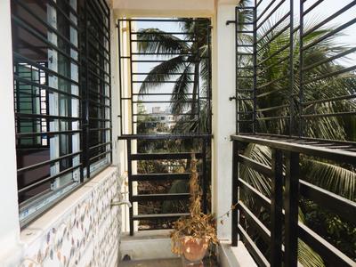 Balcony Image of 818 Sq.ft 2 BHK Apartment / Flat for sale in Dum Dum Cantonment Kolkata for Rs. 2700000