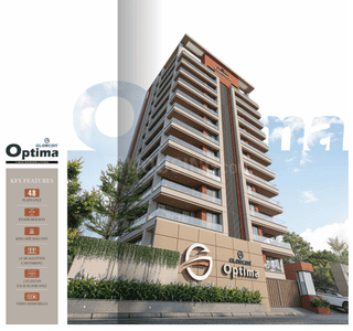 Image of 3070 Sq.ft 4 BHK Apartment / Flat for sale in Globcon Optima, Pal Gam, Surat for Rs. 17500000