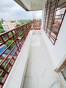 Balcony Image of 1100 Sq.ft 3 BHK Apartment / Flat for sale in Konnagar Hooghly for Rs. 2860000