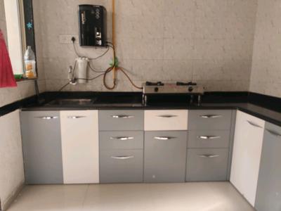 Kitchen Image of 1215 Sq.ft 2 BHK Apartment / Flat for rent in Orchid Blues, Shela Ahmedabad for Rs. 22500