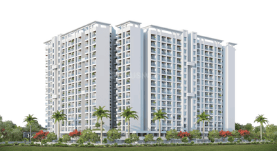 Image of 1049 Sq.ft 2 BHK Apartment / Flat for sale in Gulmohar Esteban, Mundhwa, Pune for Rs. 11100000