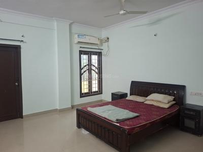 Bedroom Image of 2000 Sq.ft 3 BHK Apartment / Flat for rent in Banjara Hills Hyderabad for Rs. 50000