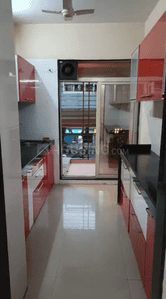 Kitchen Image of 1100 Sq.ft 2 BHK Apartment / Flat for rent in Siddharth Geetanjali Heights, Kharghar Navi Mumbai for Rs. 45000