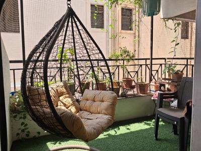 Balcony Image of 882 Sq.ft 2 BHK Apartment / Flat for sale in Karve Nagar Pune for Rs. 9800000
