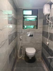 Common Bathroom One Image of 850 Sq.ft 2 BHK Apartment / Flat for sale in Shree Savaliya Heights, Bhayandar East Mira Bhayandar for Rs. 10599000