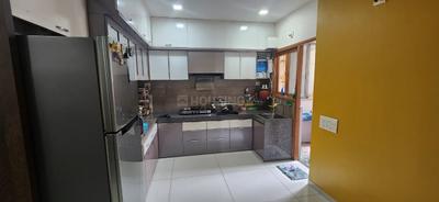 Kitchen Image of 1400 Sq.ft 3 BHK Apartment / Flat for sale in Binori Gracia, South Bopal Ahmedabad for Rs. 9600000