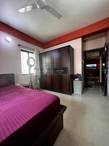 Bedroom Image of 1025 Sq.ft 2 BHK Apartment / Flat for rent in Unimark Srijan Heritage Enclave, Kaikhali Kolkata for Rs. 34000