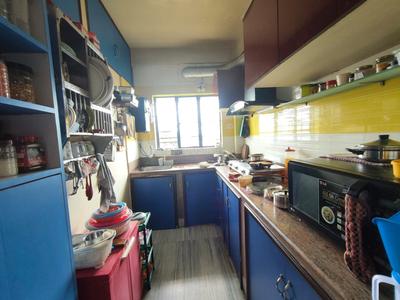 Kitchen Image of 1450 Sq.ft 3 BHK Apartment / Flat for sale in Madurdaha Kolkata for Rs. 7500000