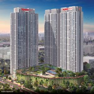 Image of 1000 Sq.ft 2 BHK Apartment / Flat for sale in Raymond Realty Ten X Era, Thane West, Thane for Rs. 14900000