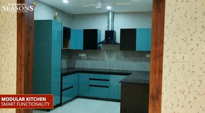 Kitchen Image of 1675 Sq.ft 3 BHK Apartment / Flat for sale in Pushpanjali Seasons Phase 1, Dayal Bagh Agra for Rs. 7800000