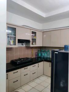 Kitchen Image of 1050 Sq.ft 2.5 BHK Apartment / Flat for rent in UPAVP Ganga Yamuna And Hindon Enclave, Siddharth Vihar Ghaziabad for Rs. 28000