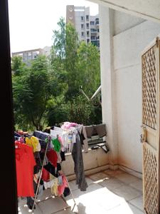 Balcony Image of 1240 Sq.ft 3 BHK Apartment / Flat for sale in Solitaire Residency, Rahatani Pune for Rs. 12000000