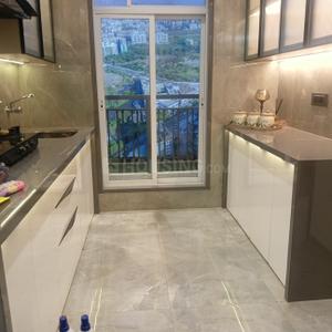 Kitchen Image of 680 Sq.ft 1 BHK Apartment / Flat for sale in Shripal Shanti, Virar West Virar for Rs. 4600000