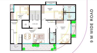 Image of 2000 Sq.ft 3 BHK Apartment / Flat for sale in Manish Nagar, Nagpur for Rs. 8000000
