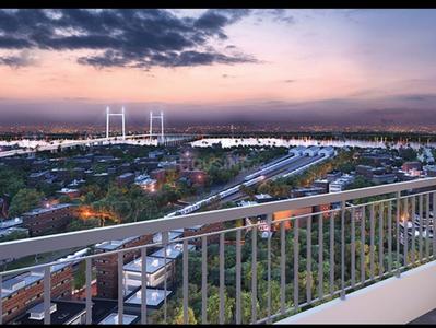 Balcony Image of 1206 Sq.ft 2.5 BHK Apartment / Flat for sale in Periwal Essense, Shibpur Howrah for Rs. 10000000