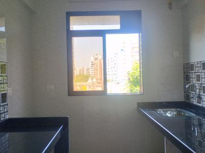 Kitchen Image of 616 Sq.ft 1 BHK Apartment / Flat for sale in Kulswamini Brahmand Wing B Janai Shankar, Thakurli Thane for Rs. 4420000