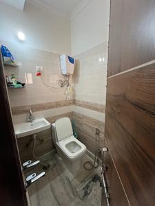 Bathroom Image of 720 Sq.ft 2 BHK Builder Floor for sale in Khanpur New Delhi for Rs. 4000000