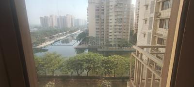 Balcony Image of 2650 Sq.ft 4 BHK Apartment / Flat for rent in Adani Water Lily, Shantigram Ahmedabad for Rs. 65000