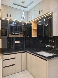 Kitchen Image of 800 Sq.ft 3 BHK Apartment / Flat for sale in Hans Builders Floor, Razapur Khurd New Delhi for Rs. 4650000