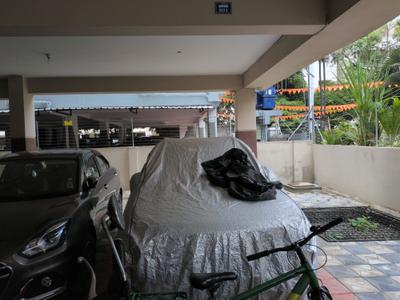 Car Garage Image of 1225 Sq.ft 2 BHK Apartment / Flat for sale in Kompally Hyderabad for Rs. 7000000