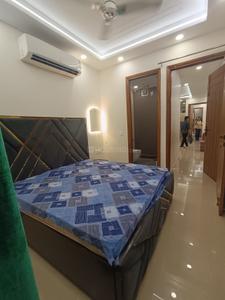 Bedroom Image of 915 Sq.ft 2 BHK Builder Floor for rent in Tagore Garden Extension New Delhi for Rs. 35000