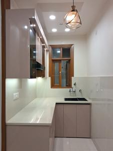 Kitchen Image of 600 Sq.ft 2 BHK Builder Floor for rent in Nawada New Delhi for Rs. 26000