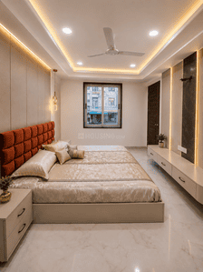 Bedroom Image of 1500 Sq.ft 3 BHK Apartment / Flat for sale in Govindpura Jaipur for Rs. 6490000