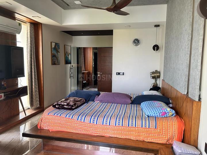 Bedroom Image of 1250 Sq.ft 2 BHK Apartment / Flat for rent in Safal Parisar II, South Bopal Ahmedabad for Rs. 30000