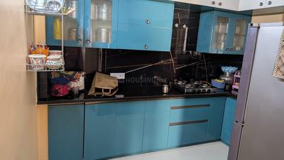 Kitchen Image of 1500 Sq.ft 3 BHK Apartment / Flat for sale in Praneeth Pranav Flora, Suraram Hyderabad for Rs. 12000000
