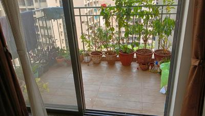 Balcony Image of 968 Sq.ft 2 BHK Apartment / Flat for rent in Manhattan, Charholi Budruk Pune for Rs. 25000