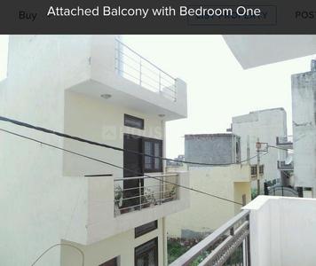 Balcony Image of 1050 Sq.ft 3 BHK Builder Floor for sale in Fatehpur Beri New Delhi for Rs. 4500000