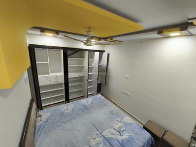 Bedroom Image of 526 Sq.ft 1.5 BHK Apartment / Flat for rent in DSS Mahavir Kalpavruksha, Kasarvadavali Thane for Rs. 30000