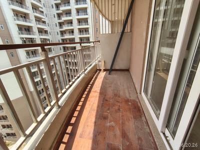 Balcony Image of 1900 Sq.ft 3.5 BHK Apartment / Flat for rent in Rishita Mulberry Heights, Sushant Golf City Lucknow for Rs. 45000