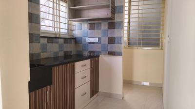 Kitchen Image of 1200 Sq.ft 1 BHK Builder Floor for rent in HSR Layout Bengaluru for Rs. 25000