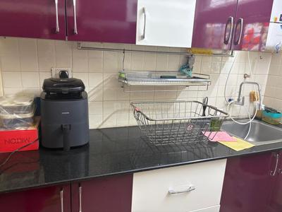 Kitchen Image of 1050 Sq.ft 2 BHK Apartment / Flat for rent in VJ Yashone Wakad Central, Wakad Pune for Rs. 39000