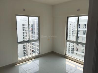 Bedroom Image of 920 Sq.ft 3 BHK Apartment / Flat for sale in Shapoorji Pallonji Shukhobrishti, New Town Kolkata for Rs. 5600000